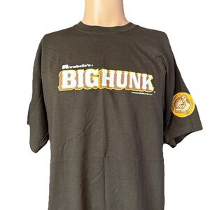 Vintage  Annabelle’s BIG HUNK Chocolate Candy Brown Shirt Size XL Mens